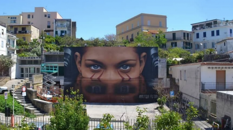 La Sibilla Cumana Di Jorit Il Nuovo Murale A Bacoli Napolike It