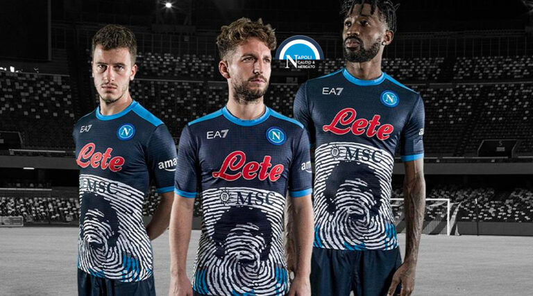 Napoli Nuova Maglia Dedicata A Maradona Ecco La Divisa Celebrativa