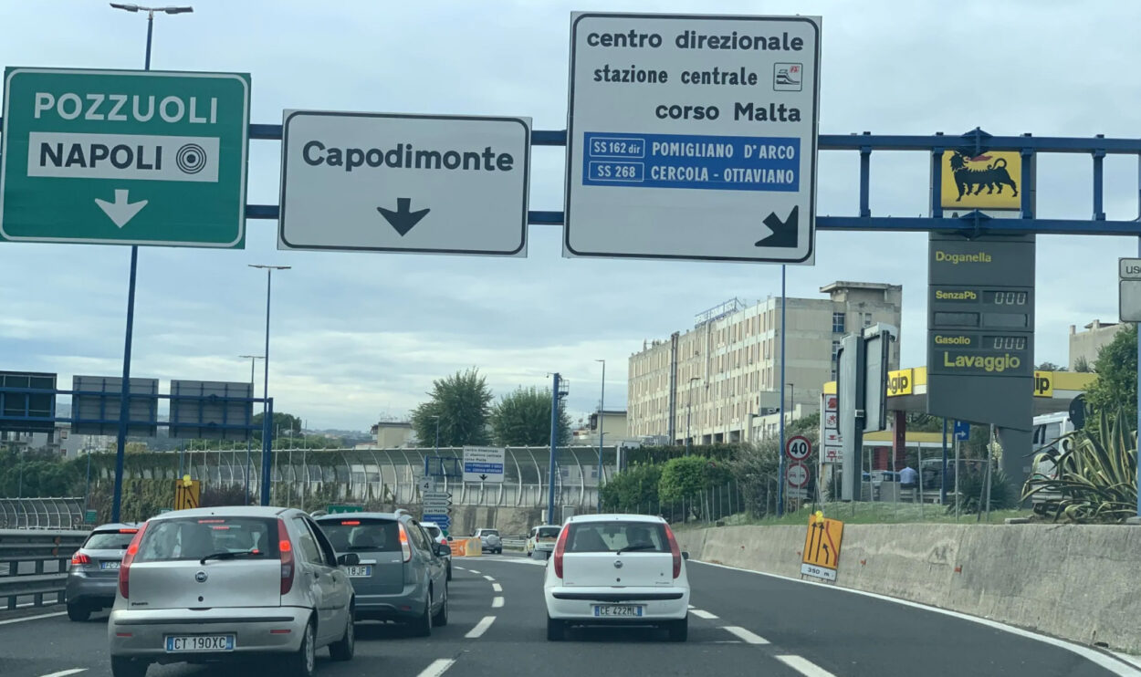 Naples Ring Road Night Closures From 14 To 18 November 2022