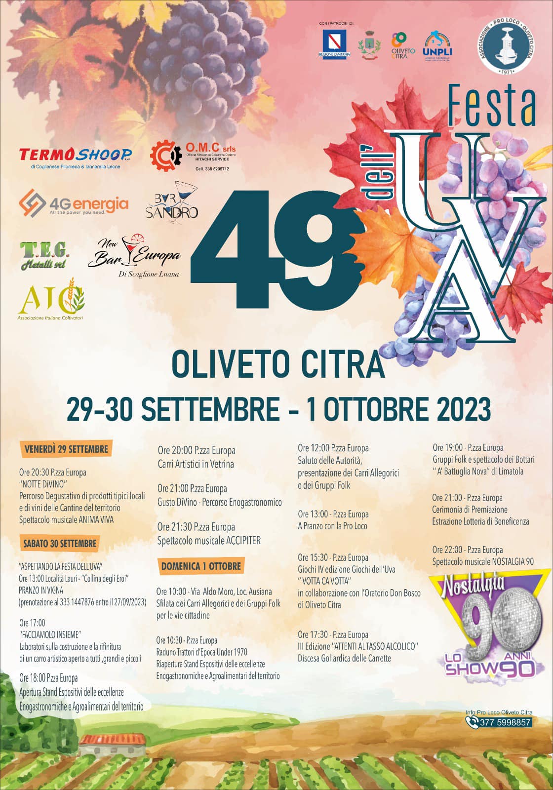 Festa Dell Uva A Oliveto Citra Eventi E Degustazioni