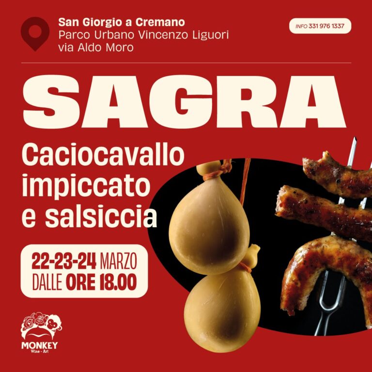 La Sagra Del Caciocavallo Impiccato E Della Salsiccia A San Giorgio A