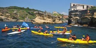 Valentine's Day Naples 2014 | Alla Gaiola kayak tour of the submerged park