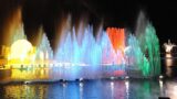 Il Grande Spettacolo dell’Acqua 2016 a Monteverde con giochi di luci e colori sul lago