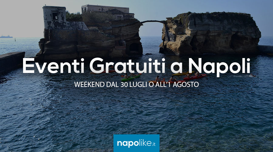 Free events in Naples during the weekend from 30 July to 1 August 2021