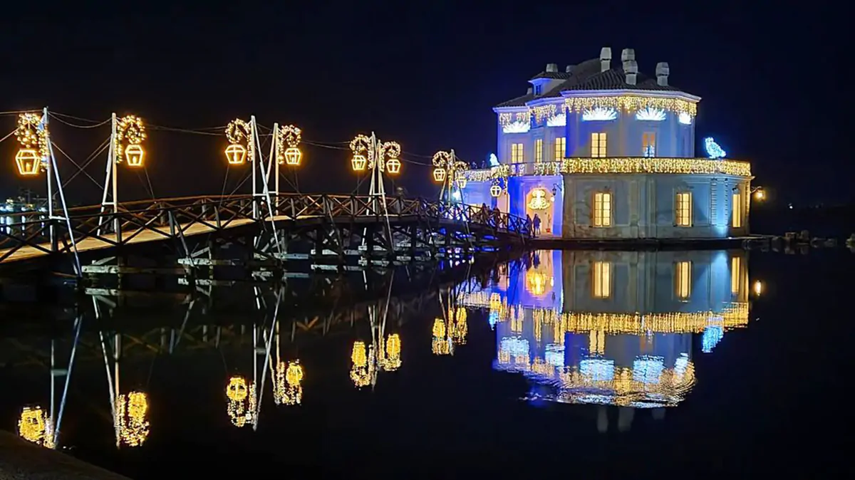 Casina Vanvitelliana a Natale