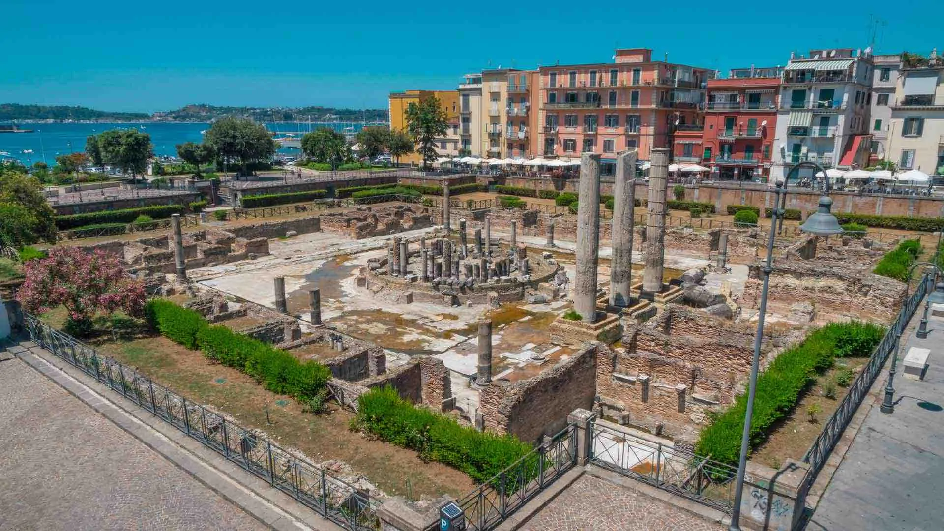 Il Tempio di Serapide dall'alto