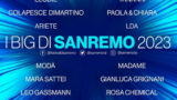 Sanremo 2023, ecco i nomi dei big: Paola e Chiara, Grignani e Giorgia tra i ritorni