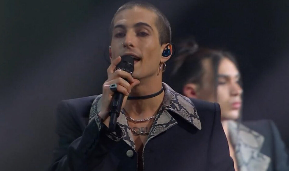 Sanremo 2023, Maneskin: the video of the screaming performance