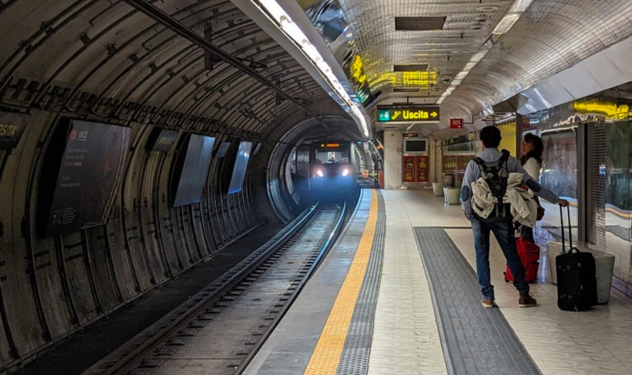 Napoli Metro Linea 1 chiusura anticipata 27,  28, 29, 30 gennaio 2025