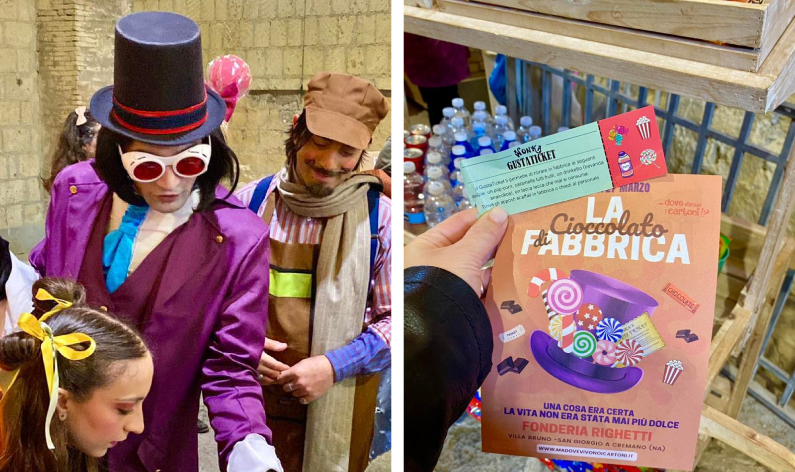 La Fabbrica di Cioccolato di Willy Wonka a San Giorgio a Cremano