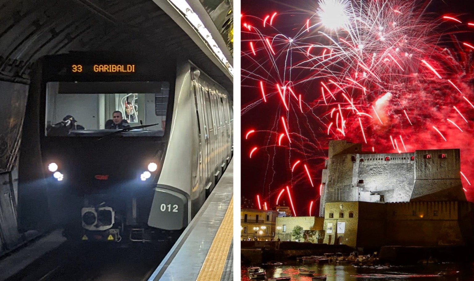 Public Transport For New Year's Eve In Naples 2024. Metro, Buses ...