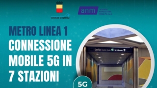 Metropolitana Linea 1, attivati WiFi e rete telefonica 4G e 5G